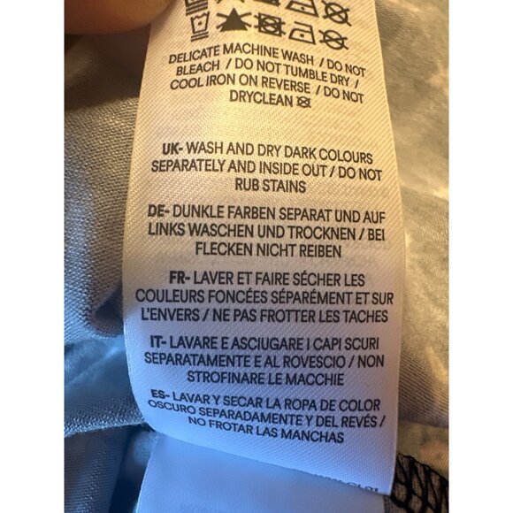 Boden Black Sleeveless Floral Midi Dress Size 10R Cottage Country Summer Coastal - Picture 5 of 6